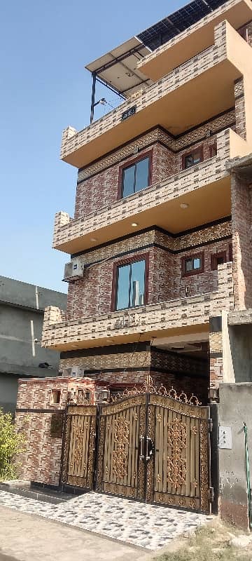 5 Marla Triple Storey With Basement House For Sale .