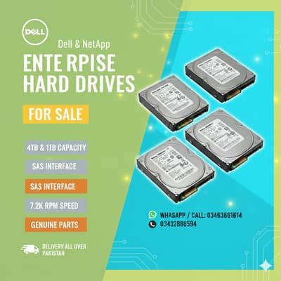 Dell & NetAp | Hard Drive | SAS Hard Drive | Server Hard Drives