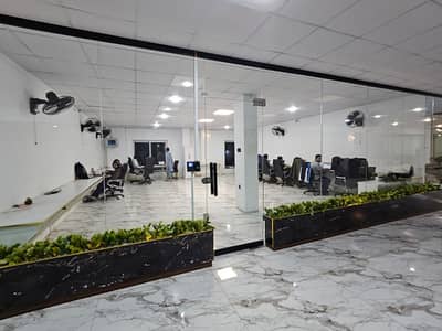 I-10 FULLY FURNISHED OFFICE READY TO MOVE WITH HUGE CAR PARKING GREAT LOCATION REAL PICS ATTACHED