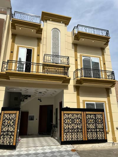 Al Haram orchard 4 mrla proper double story luxury house urgent Sale, 130 lak dmd