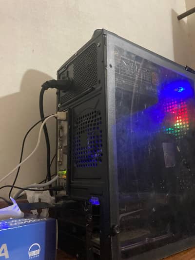 Gaming PC Full Setup - Core i7 4th Gen | RX 560 4GB | 16GB RAM + 23"
