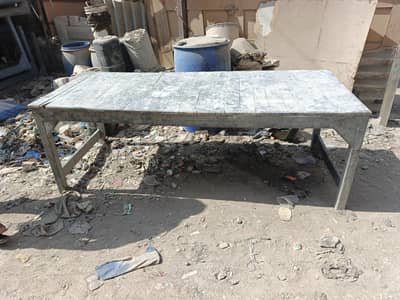 wooden chair and table