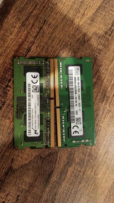DDR4 RAM (4 X 2 ) GB