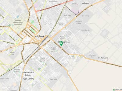 Ideal 300 sqft 1st Floor Office for Rent near Kohinoor City Road, Faisalabad