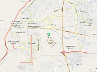 20 MARLA PLOT FOR SALE IN DREAM GARDEN LAHORE ON GOOD LOCATION AND REASON ABLE PRICE