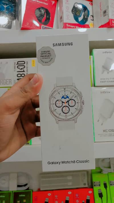 SAMSUNG GALAXY. __WATCH⌚8 ClassicBOX PAKE