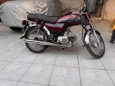 Honda 70 new Bike 25 sticker