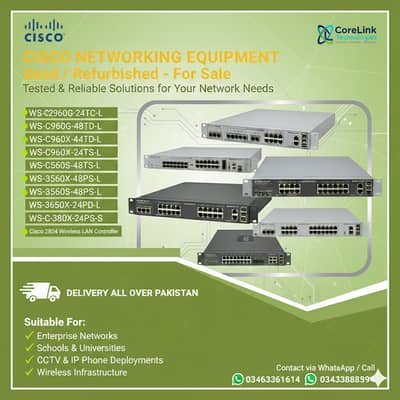 Cisco Switches Series | Used/Refurbished | Switch | Cisco | Wireless