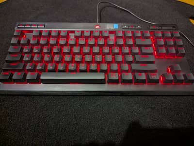 Corsair K70 TKL Champion Series Mechanical Keyboard | Red Switches
