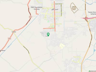 Corner H block 1 kanal plot for Sale