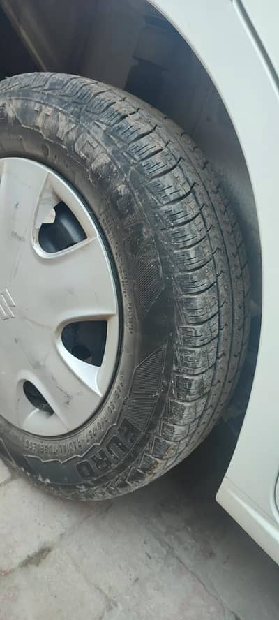 Alto AGS OEM Genera Tyres with Rims – 145/80 R13 – Excellent Condition