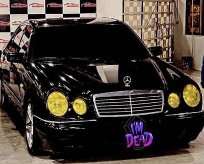 Mercedes E210 v8 power