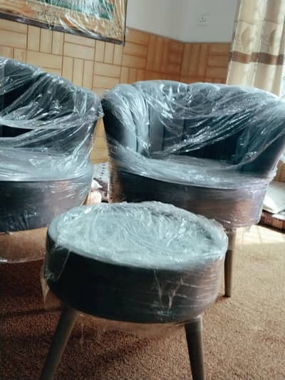 coffee Chairs + Table