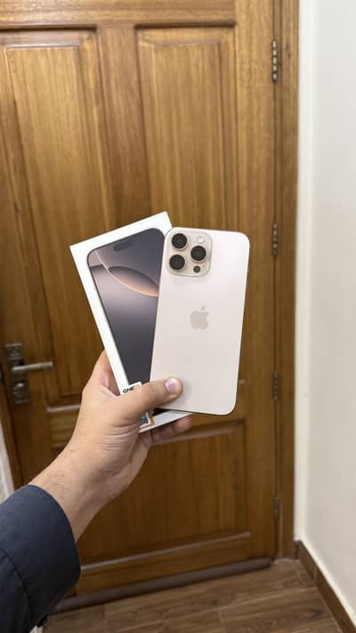 IPhone 16 Pro Max HK  256GB 91% BH WATERPACK PTA APPROVED