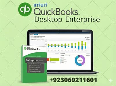 QuickBooks Desktop Enterprise 24.0 | Lifetime |Tax & Inventory Managed