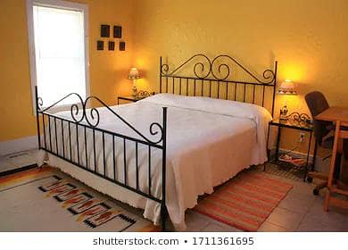 double bed / bedset / iron bed / Bed / Furniture / bed