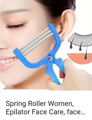 New facial hair remover