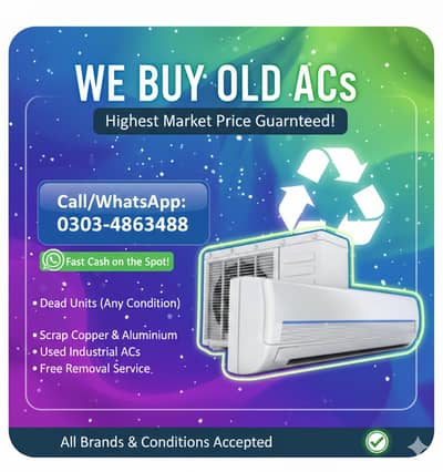 Old Ac Dead Ac/Window Ac/Purana Ac/Ac Purchase/Split Ac Window AC
