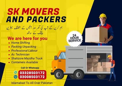 Movers & Packers Services/home shifting/Shehzor Mazda/Good Transport