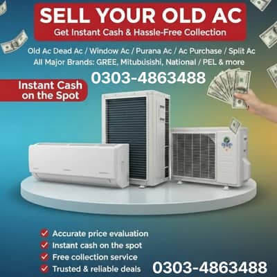 Old Ac Dead Ac/Window Ac/Purana Ac/Ac Purchase/Split Ac Window AC