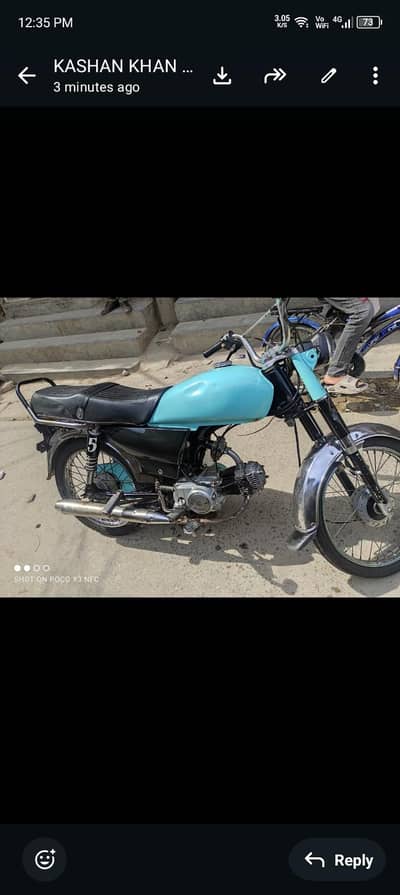 Hi-speed bike ha used bike ha bilkul perfect ha . . istimla ma acha ha