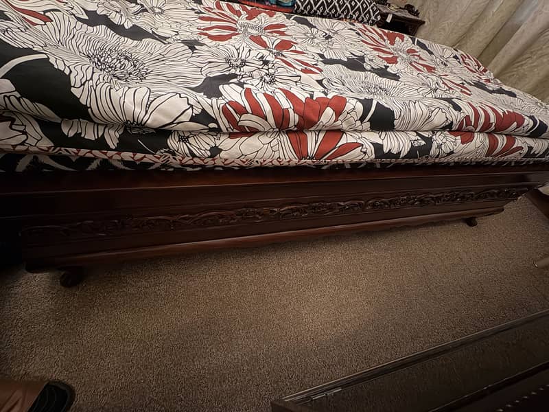 Sheesham bed 2