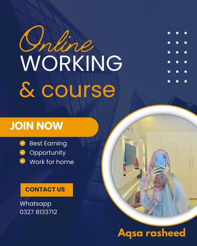 online working and course