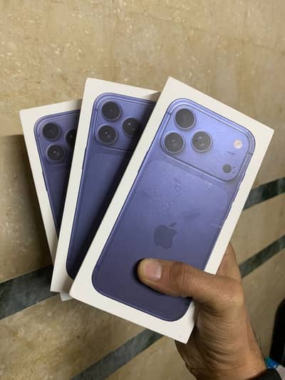 Iphone 17 Pro max jv non active available in all colors