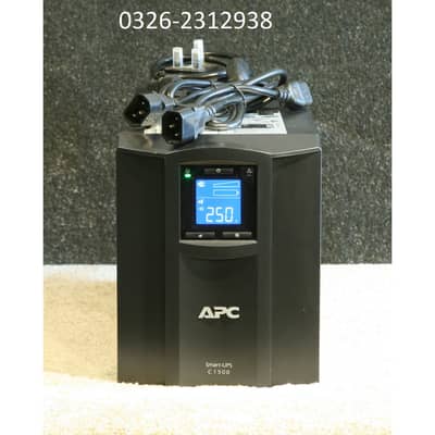 APC UPS SMT 1500VA 24V LONG AND SHORT BACKUP WITH WARRANTY