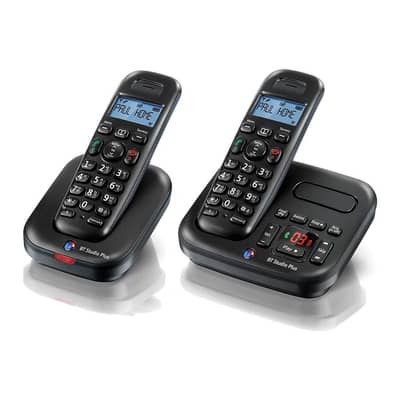 Cordless Phone Set With Intercom Function In 2 Handsets Ptcl Landline