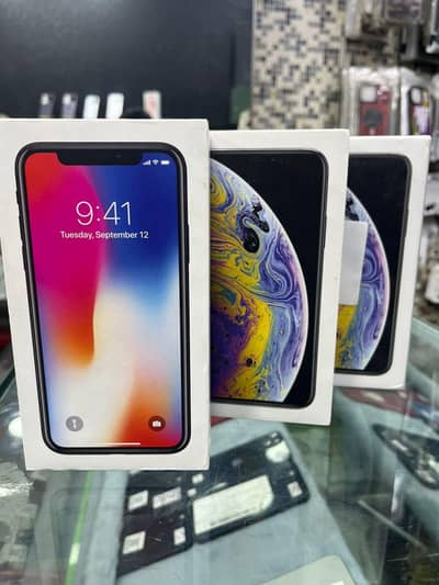 ifhone xs 64 GB box pack non pta factory unlock 03354567373