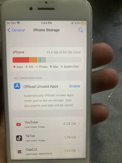 Apple iPhone 8 non pta 10 by 10 battery service