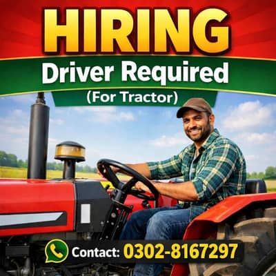 Need driver for tractor