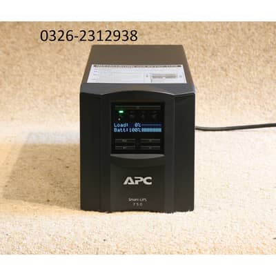 APC UPS SMT 750VA 24V LONG & SHORT BACKUP