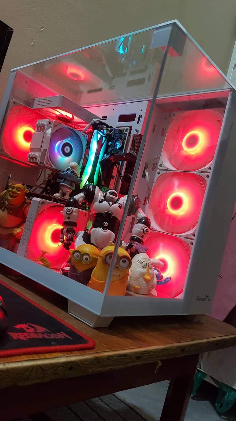 Thunder Battlstation Tgc-666 All sides Glass Gaming Latest PC case ...