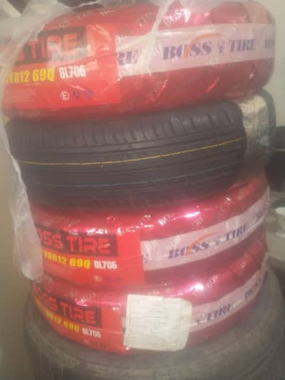 145/70/R12 New Tyres Set for Mehran & 12 Size Cars Official Imported