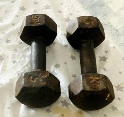 5 KILO BICEPS DUMBELLS