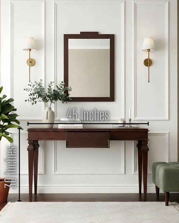 Marhaba Console Table with Mirror