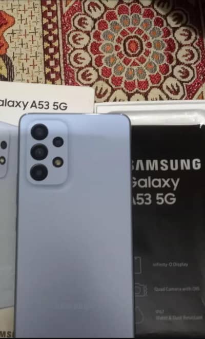 Samsung A53 5G 8+8  128 GB official PTA Approved