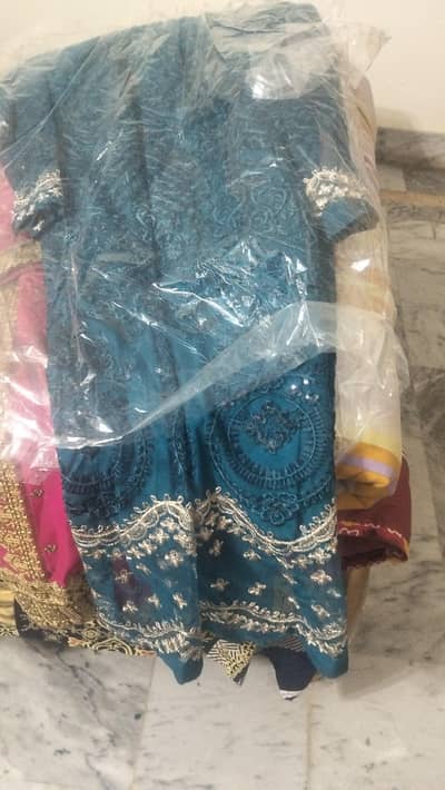 chiffon and net dress