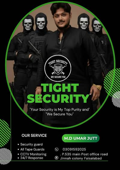 urgent need 2 security guards