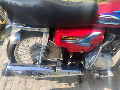 CG 125 Red Brand New Condition