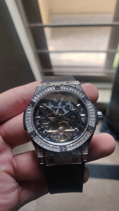 Hublot automatic chronograph watch