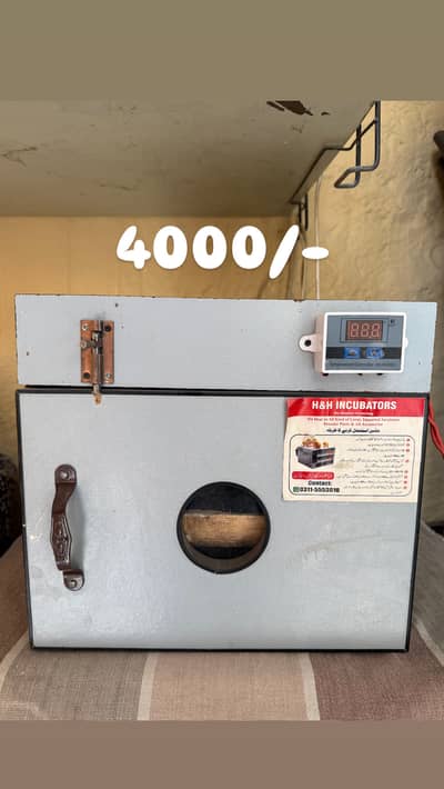 Brooder/Incubator and Cage for birds