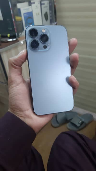 Iphone  13 pro siara blue lush condition