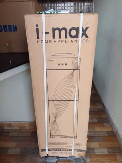I-Max Brand New Water Dispenser with 2 tap for sale.