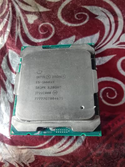 Intel xeon 1650 v4 8c 16 thread