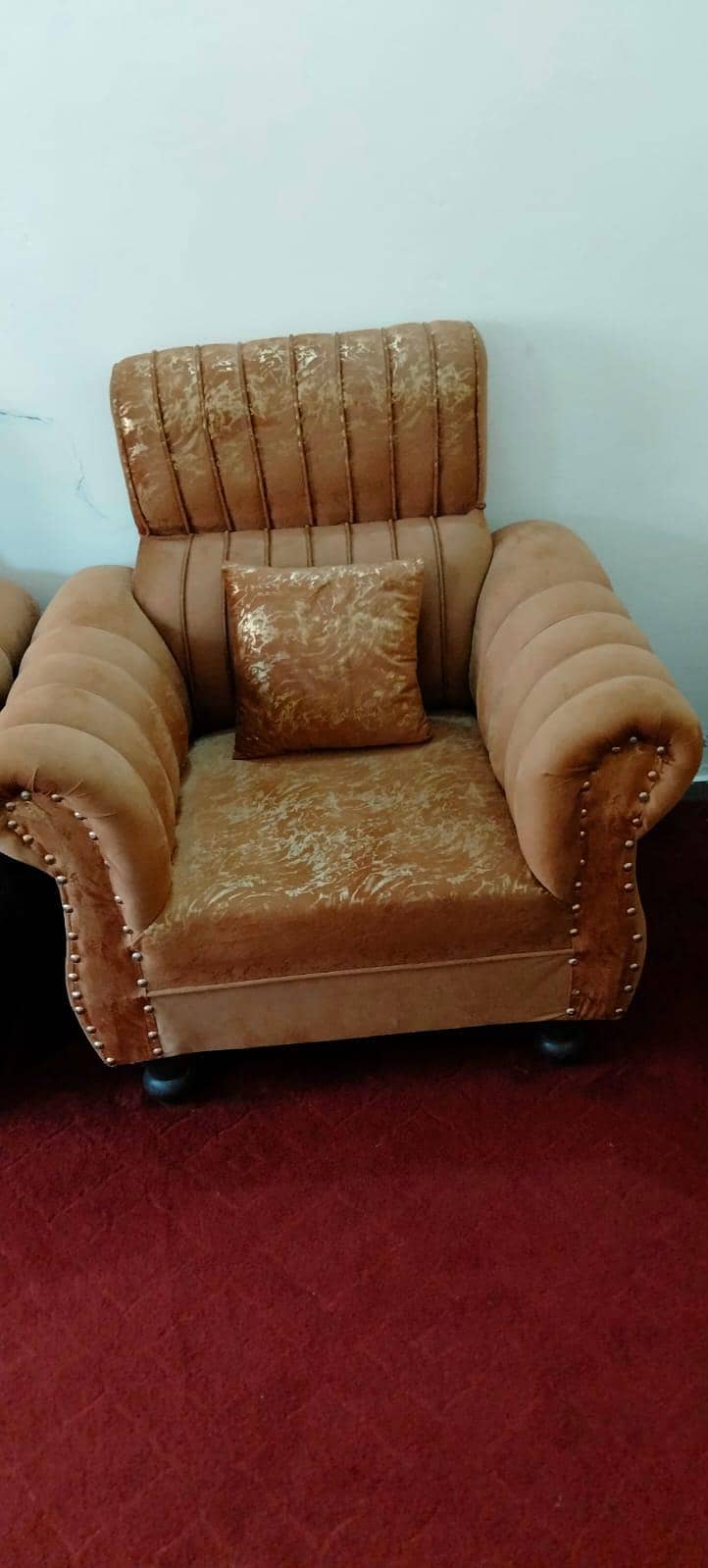 five Seter Sofa set with three table 2