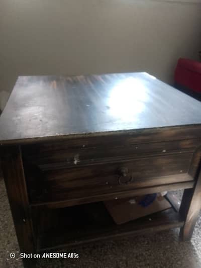 6 ftLamp pure wooden table