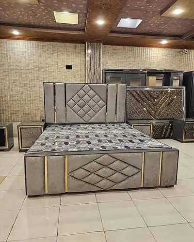 New bed de  full siz Seraf bed 45000 bande. Arzan pa ke hom shata.
